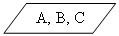 -: :  A, B, C